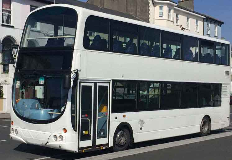 double decker school bus